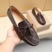 New Men's Genuine Driving Loafers Casual Slip-On Lazy Fashion Summer British Style Leather Shoes_vogvips.com