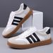 New Men's Shoes, Fashionable, Comfortable, Breathable, Cowhide, German Training, Color Matching, Men's Casual Sports Shoes, Forrest Gump Shoes_vogvips.com