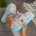 Women's Fashionable Height Increasing Flip Flops Thick Soled Color Block Sandals Summer New Versatile_vogvips.com