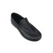 Autumn New Plain Slip-On Breathable Round Toe Casual Loafers Men's European Style Smart Leather Shoes_vogvips.com