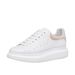 High Version McQlueen White Sneakers Women 2025 New Thick-Soled Genuine Leather Women's Height Increasing Versatile_vogvips.com