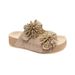 Retro Rhinestone Slip-On Sandals Fireworks Holiday Theme Genuine Leather Square Toe Thick Soled Women's Shoes_vogvips.com