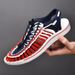 Men’s Shoes Summer New Men's Woven Casual Couple Sandals Men's Trendy Seaside Beach Shoes Roman Large Size Slippers_vogvips.com