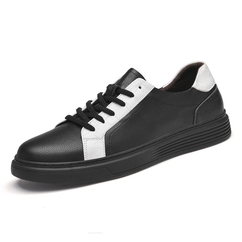 Men's Shoes Breathable Men's White Shoes Thin British Sports Shoes Casual Board Shoes_vogvips.com