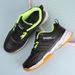 Badminton Men's Non-Slip, Breathable, Lightweight Sports Competition Training Table Shoes, Tennis Shoes_vogvips.com