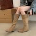 2025 New Autumn Long For Women With Hidden Wedge, Over-the-Knee Boots, Small Square Toe Fashion Riding Boots_vogvips.com