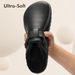 Womens Clogs Winter Mules Slip On Nurse Shoes Work Garden Slippers With Cotton Lined New Outdoor And Indoor Soft Cotton Shoes_vogvips.com