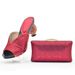 Rhinestone Shoe Evening Party Diamond Encrusted Hand Dinner Bag Wear High Heeled Sandals_vogvips.com