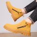 Martin Boots Men's High-top Velvet Men's Wind Retro Casual Boots Big Yellow Boots Men_vogvips.com