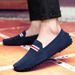 Suede Leather Men Casual Formal Man Loafers Handmade Moccasins Italian Breathable Slip On Male Boat Shoes Walking_vogvips.com