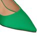 Women's Bright Green Pointed Toe Block Heel Pumps, Elegant Office & Party Dress Shoes_vogvips.com