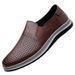 Soft-soled Leather Shoes Men's Casual Shoes Lazy Shoes_vogvips.com