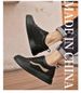 Invisible Inner Heightening Board Shoes Little White Shoes Sports Casual Shoes Non-slip Thick Baseplate Shoes Round Head Men_vogvips.com