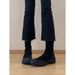 2026 Vintage Round Toe Platform Elastic Slim For Women Autumn Winter New Fashion Versatile Non-Slip Slimming Long Boots_vogvips.com