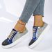 Trendy Low-Top Casual Sneakers With Metallic Patchwork Design For Men And Women Lightweight Comfortable Everyday Shoes_vogvips.com