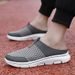 Loafer Slippers Fashion Breathable Home Male Thick Bottom Slides Walking Shoes For Men Plus Size 47 Sneakers_vogvips.com