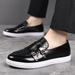 Men's Shoes Men's British Style Casual Shoes – Wide Width Oxfords (Non-Slip & Breathable)_vogvips.com