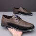 Cross-border New Spring And Summer Casual Genuine Leather Shoes, Soft Cowhide Breathable Business Men's Loafers_vogvips.com