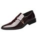 New In Plus Size Pointed Shiny Patent Business Formal Wear, With An Increased Height For Men's Leather And Wedding Shoes_vogvips.com