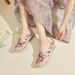 Spring And Summer New Trendy Ethnic-style Breathable Linen Casual Sh, Retro Soft-soled Slip-on Lightweight Women's_vogvips.com