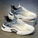 Men's Breathable Casual Sneakers With Mesh Upper, Round Toe & Low Top Design For Everyday Comfort Shoes Breathable Shoes Men_vogvips.com