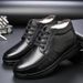 European Warm Series Middle-aged And Elderly Men's Winter High-top Cotton Extra Large Size Casual Genuine Leather Fleece-lined Warm Dad Shoes_vogvips.com