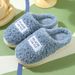 Cotton Women Winter, Anti Slip Indoor Floor, Thick Bottom, Warm And Home Plush Slippers For Men In Winter_vogvips.com