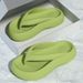 Women's Anti-Slip Flip Flops 2023 Beach Wear Cool Comfortable Sandals with Thick Soles for Summer_vogvips.com