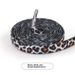 No-Tie Flat Leopard Print Shoelaces For Sneakers – Elastic Slip-On Laces With Bonus Accessories (4 Flat Clips, Spring Clips, Metal Capsules)_vogvips.com