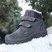 Winter Children's Snow Boots With Cotton For Men, Warm High-top Trendy Thick Cotton Shoes For Women_vogvips.com