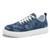 Men's Casual Canvas Sneakers With Thick Sole - Breathable Low Top Slip-On Shoes For Everyday Wear (Sizes 39-44, Colors Available)_vogvips.com