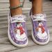 New Snowman Elf Casual Single Lightweight Large Shallow Mouth Women's Shoes_vogvips.com