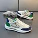 Men's Shoes Spring New Breathable Ice Silk Cloth Mesh Shoes Trendy And Versatile Dad Shoes Soft Sole Sports And Leisure Forrest Shoes_vogvips.com