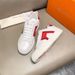 New Santoni Leather Breathable Casual Fashion Versatile Sneakers Dad Men's Shoes_vogvips.com