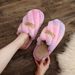 Baotou Women's Autumn Winter Indoor And Outdoor Thick-Soled Warm Plush Maternity Cotton Slippers Women Foam_vogvips.com