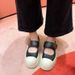 Zhao Lusi Mercury Style MONA Round Toe Women's 2025 New Mary Jane Chunky Shoes Thick Sole Velcro Daily Versatile_vogvips.com