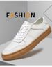 Large Size Men's Shoes Breathable Little White Shoes Men's Casual First Layer Shoes Sports Board Shoes Men_vogvips.com