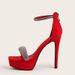 High Heels Women S New Thick Soles With A Line Belt Fashion Sandals_vogvips.com