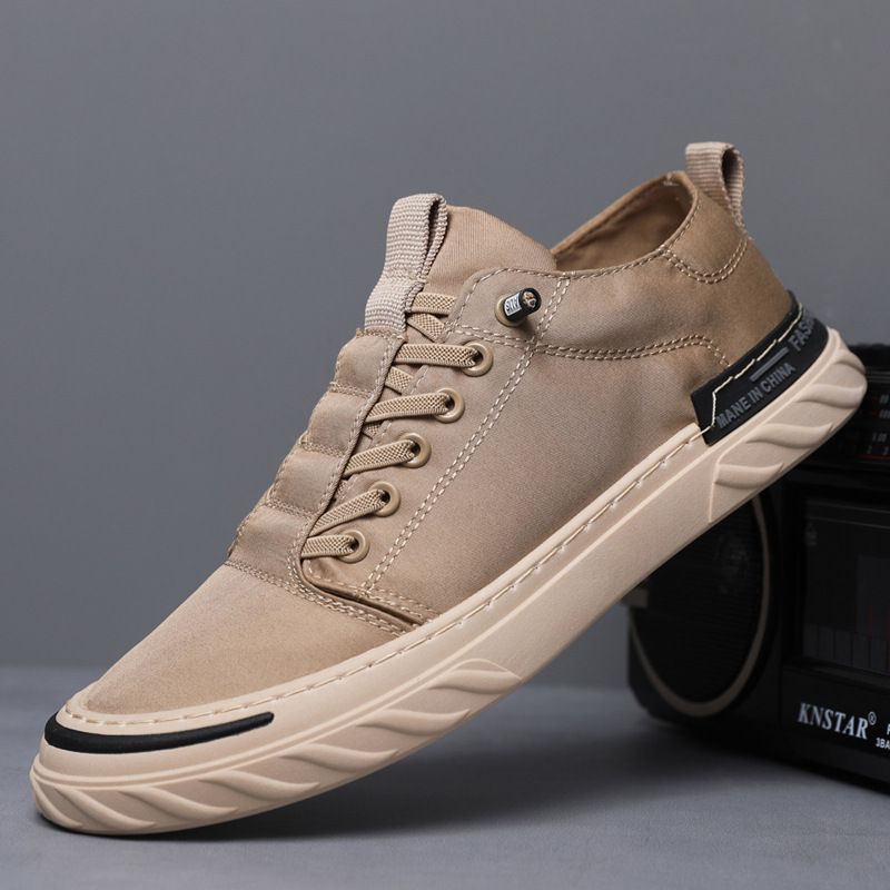 2025 Men's Soft-soled Breathable Canvas Shoes, Men's Summer Ice Silk Shoes_vogvips.com
