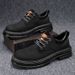 European Warm Series 2025 New Men's Leather Shoes British Style Martin Low-top Yellow Boots Fashion Casual Sneakers_vogvips.com