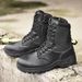 High Top Tactical Boots, Outdoor Combat Training Boots, Hiking Shoes_vogvips.com