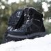 Men's & Women's Winter Hiking Boots With Faux Fur Lining - High Top Snow Boots For Outdoor Trekking, Anti-Slip Rubber Sole Outdoor Hiking Snow Boots_vogvips.com