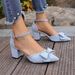 Cross-border Plus-size -style Women's Sandals 2026 Summer European American Style High-heeled Shoes With Bow,_vogvips.com