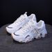 2025 Spring New Breathable Dad For Women Korean Style Sports Ins Thick Sole Student Running Shoes 508_vogvips.com