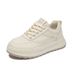 Little White Shoes Female Students Thick-soled Heightening Shoes Sports Board Shoes Casual Street Shoes_vogvips.com
