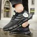 Men's Lace-Up Lightweight Mesh Breathable Comfortable Rebound Sole Park Running Sports Shoes_vogvips.com