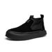 European Warm Series Winter Casual Martin New High-top Men's Black Shoes Breathable Korean Style Short Boots_vogvips.com