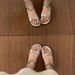 French-style Flat Silver Open-toe Sandals Women, 2026 Summer New Model, Suitable For Pairing With Skirts, Fairy-style_vogvips.com