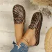 2026 New Retro Tiger Pattern Baotou Half Slippers Low Heel Large Women's Shoes_vogvips.com