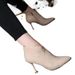 Sexy Slim Pointed Toe Ankle Thin New Autumn Winter Fashion High Heels Stiletto Short Women's Boots_vogvips.com